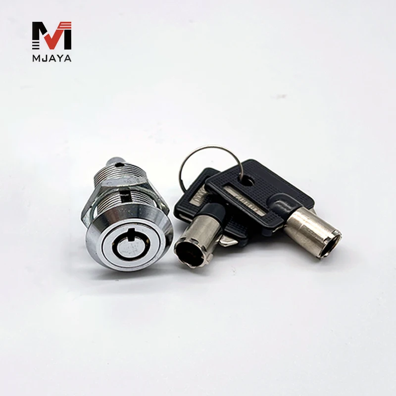 1set Snack Drink Electronic Vending Machine Lock Alloy Tubular Push Lock With 2Keys Elastic Cylinder Lock For Beverage Machine