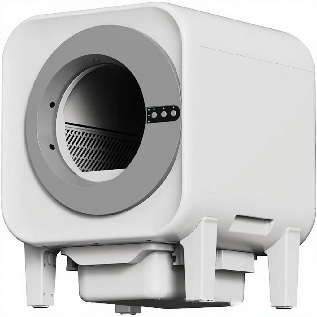 Factory Direct Supply Smart Cat  Box Pet Toilet Automatic Cleaning Easy Clean Large Capacity Eco-Friendly Odor Control