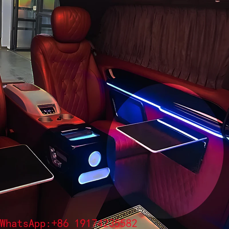 

High Quality Auto Interior Accessories Electric Foldable Car Back Seat Table for Mercedes Benz Vito Vclass W447 V250 V260