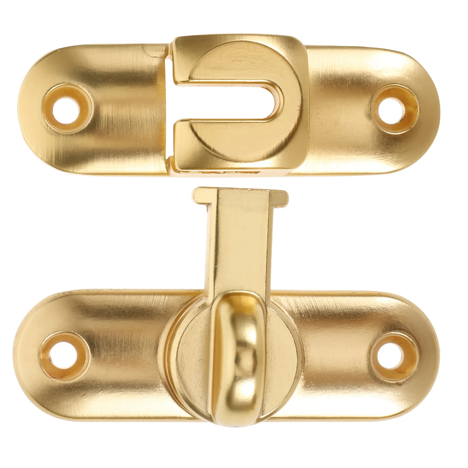 

1Set Barn Door Lock Zinc Alloy Flip Latch 90 180 Degree Sliding Door Clasp Heavy Duty Gate Latch for Wood Doors