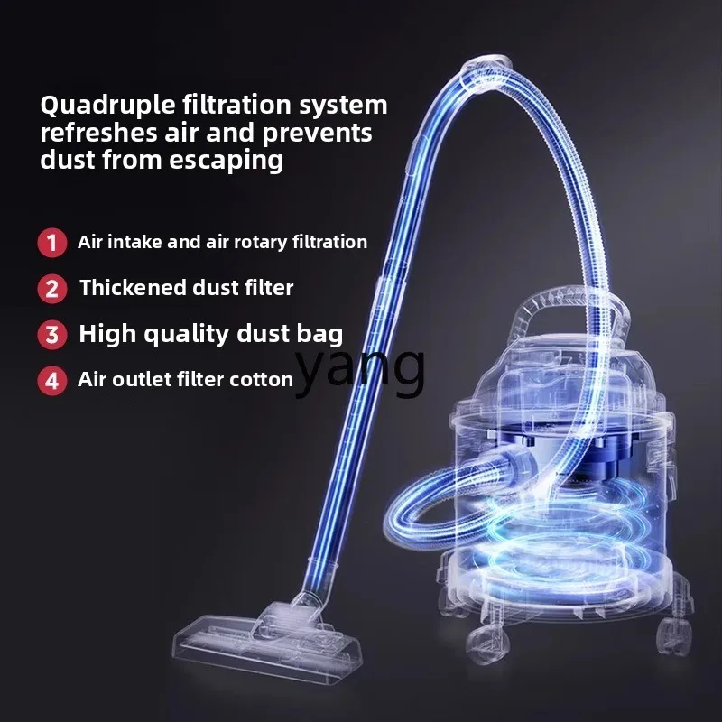 LH bucket type large suction vacuum cleaner household high power suction and blowing machine