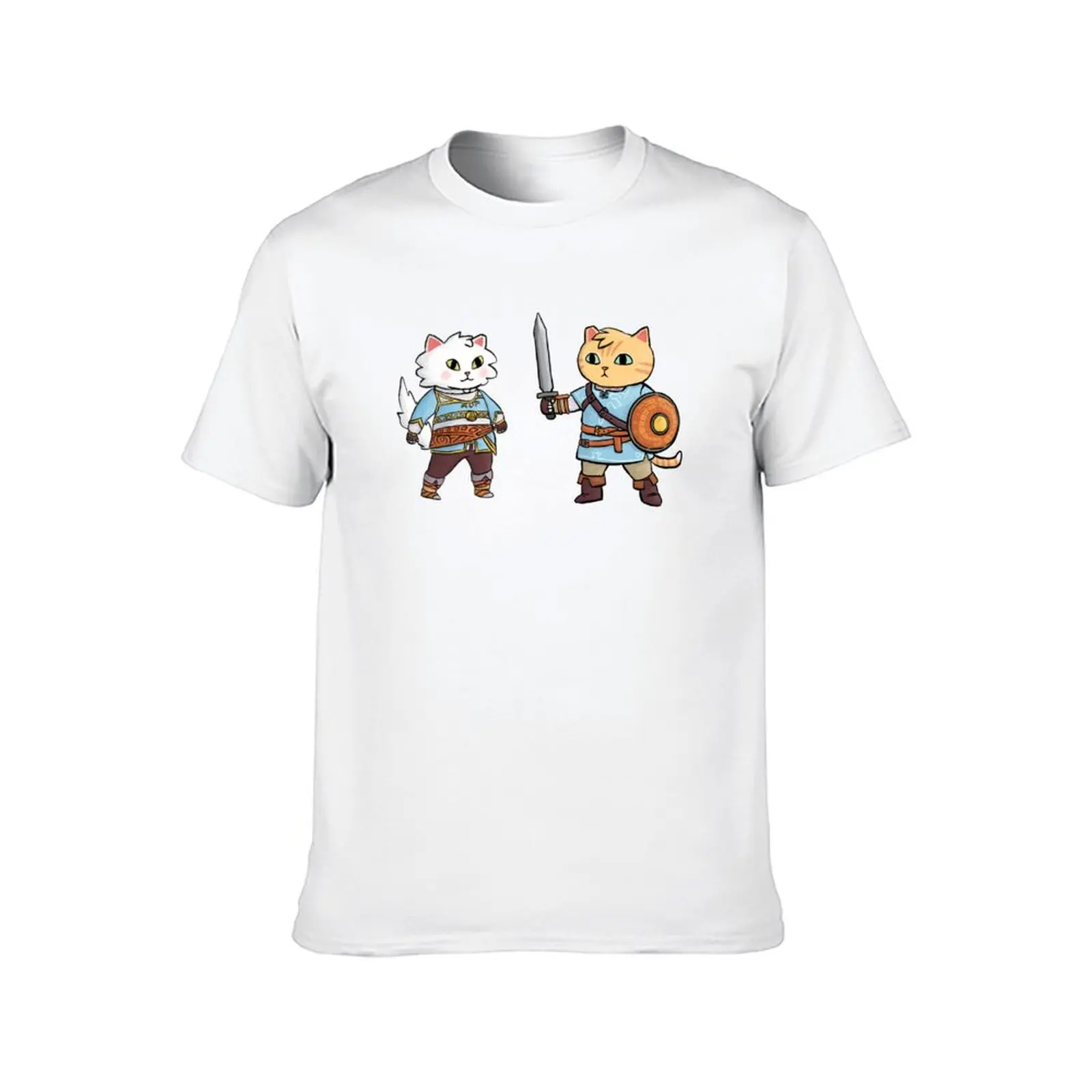 Cat Heroes T-Shirt aesthetic clothes heavyweights anime figures graphic t shirts men t shirts high quality