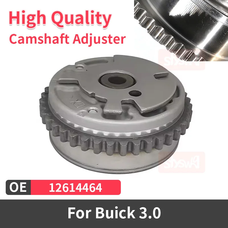 For Buick 3.0 Timing Gear Exhaust Cam Phase Regulator Camshaft Adjuster Sprocket 12614464