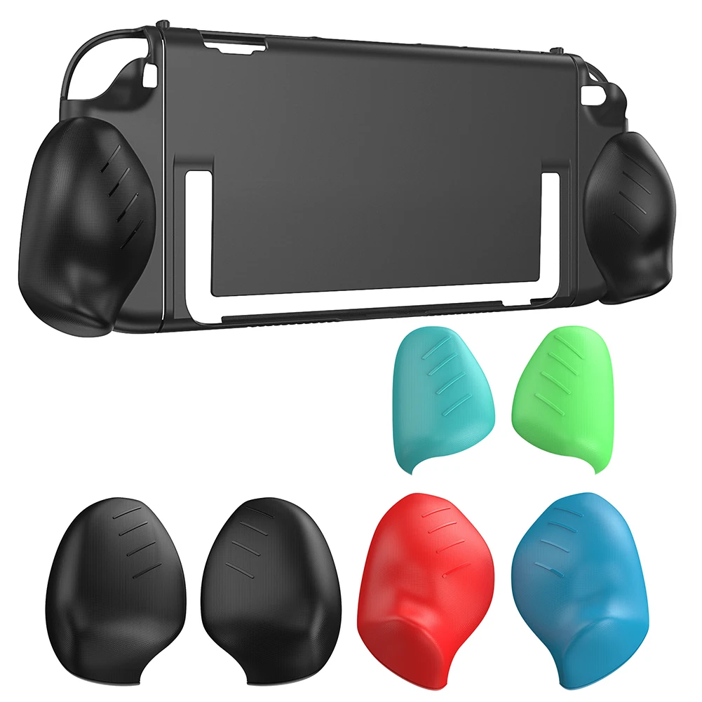 Shockproof Protective Shell with Replaceable Ergonomic Grip PC Hard Case for  Switch2 Accessories