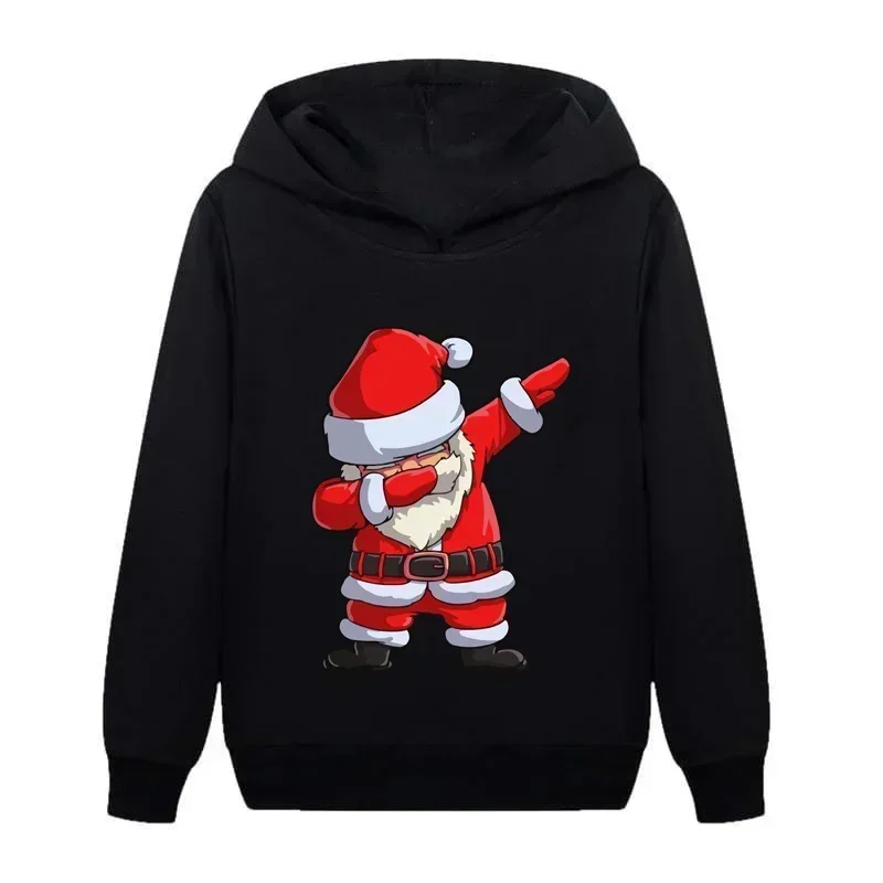 2024-2025 Christmas Hoodies Santa Claus Printed Men Woman Hoodie Streetwear