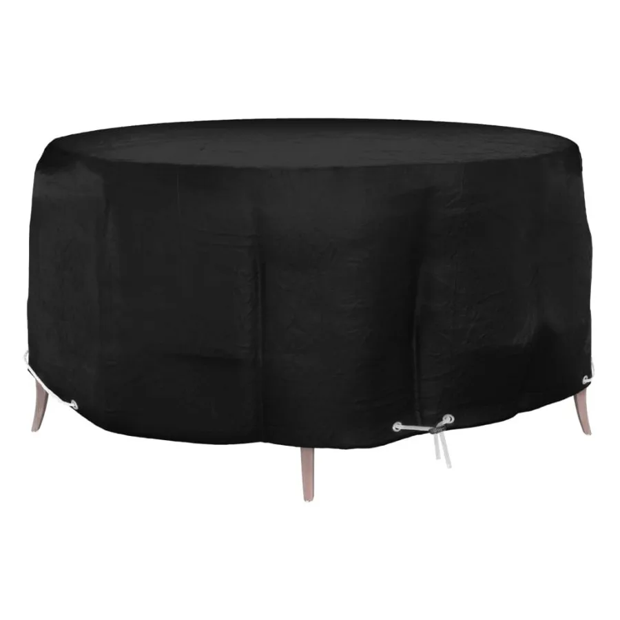 

Garden Furniture Cover Black Polyethylene Aluminum