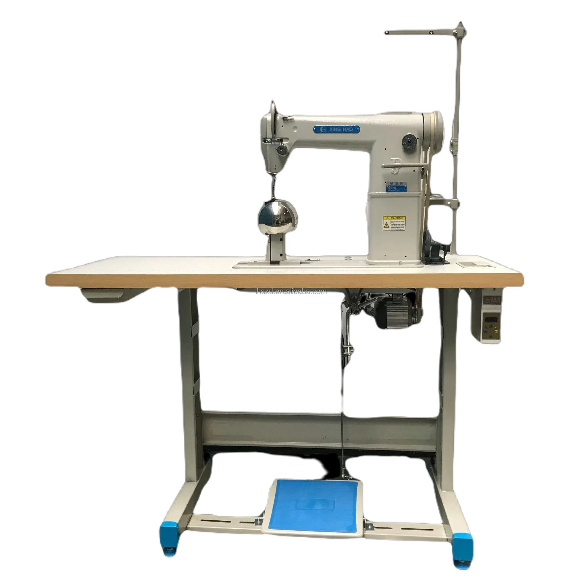 Single High Head Wig Sewing Machine for Wigs Hairpieces Post Bed Lockstitch Sewing Machine for Wig Making Wig Craft