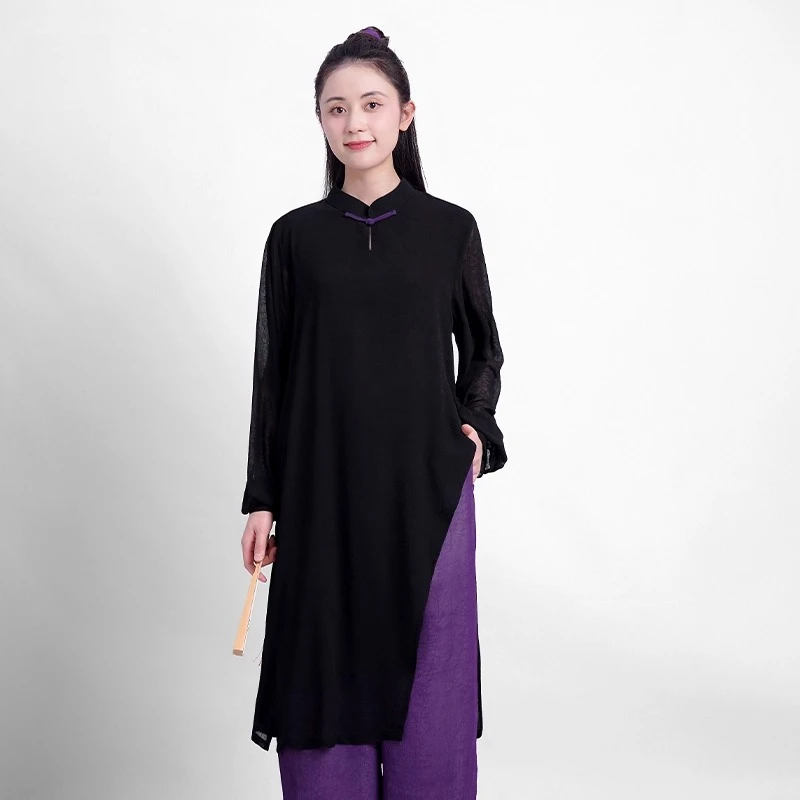 Tai Chi Kung Fu Suit Chinese Traditional Martial Arts Uniform for Women and Men Fluid Drape Breathable & Comfortable
