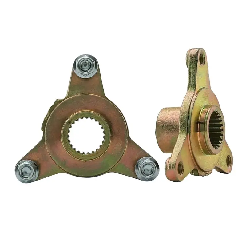 For 110 125Cc ATV For 3 Stud 23T Spline Wheel Hub Go Kart Quad Taotao Coolster(2PCS)