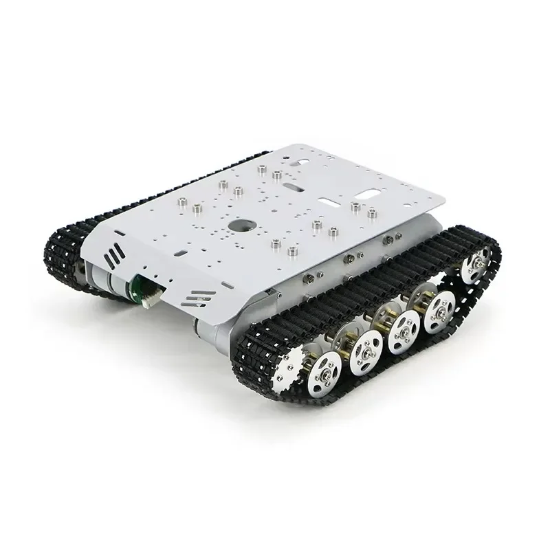 

R3 series tank chassis intelligent electric vehicle crawler intelligent machine chassis with motor encoder
