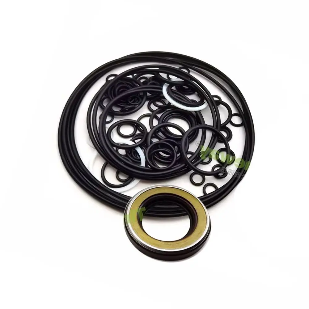 

K3V Hydraulic Pump Repair Kits K3V112 Seal Kits for K3V112DT KAWASAKI SK200-8 EC210B Pump Spare Parts Piston Pump Seals Gaskets