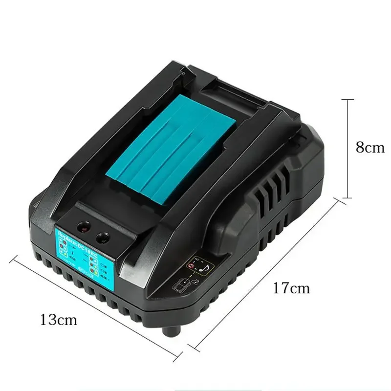 สำหรับ Makita 18V 14.4V BL1860 BL1840 BL1830 BL1820 BL1415 BL14403A/4A DC18RC เปลี่ยนแบตเตอรี่ลิเธียม Li-Ion แบตเตอรี่ charger