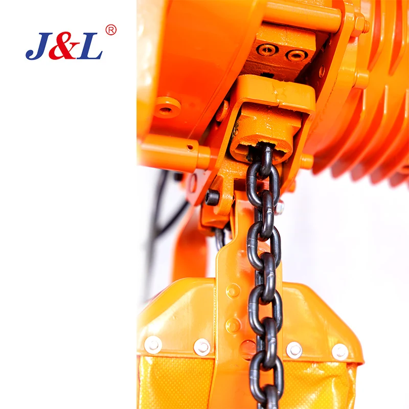 julisling Lifting Hoist Running Electric Chain Hoist 3t with Pulley Block for Warehouse Crane Beam Construction Hoists