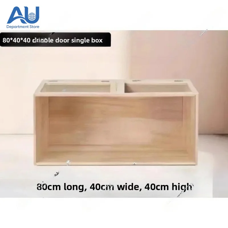 Chicken Brooder Box Sturdy Clear Versatile Lightweight Incubator Small Chicken Coop for Ducks Quails Hamsters Chick Birds
