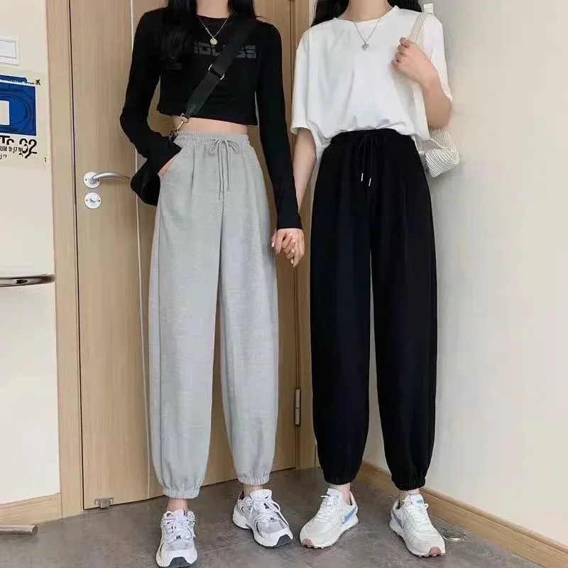 

women pants women Sweatpants Comfortable Oversized Female Streetwear 바지