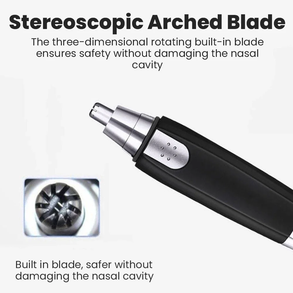 الكهربائية الأنف الشعر المتقلب الأنف الشعر المتقلب الحاجب ماكينة حلاقة الأنف الشعر المتقلب مقص عر الأنف #6