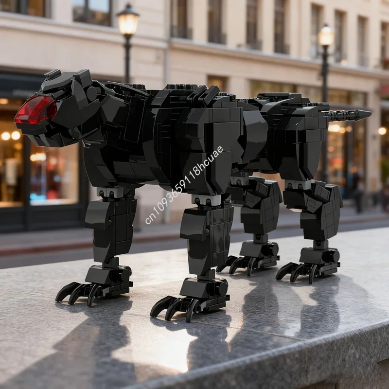 

687pcs MOC ZOIDS BLACK SABERTOOTH Creatored Model Building Blocks Architecture Christmas Gifts DIY Creative Idea Toy Brick Kids