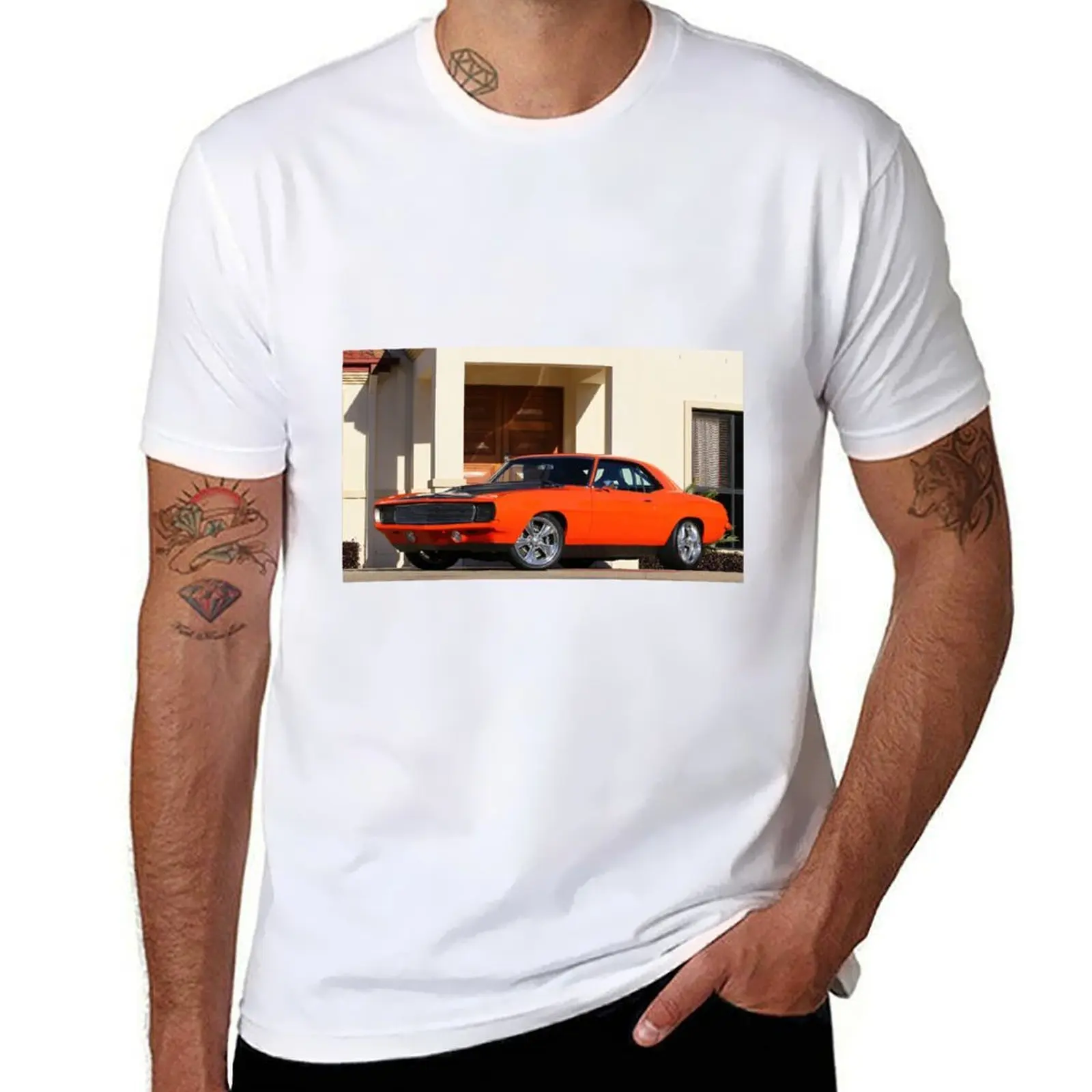 

man shirt men Camaro t casual t shirts designer Foose funny t for man cotton shirts T-Shirt