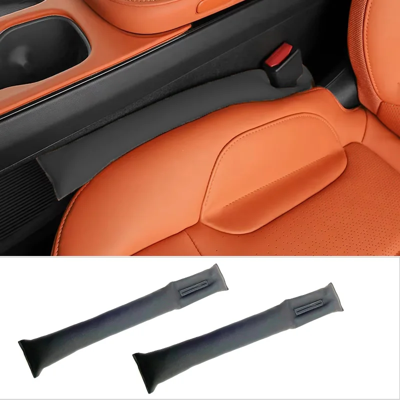 Cuero Napa de alta calidad, inserto de costura lateral suave, tira de relleno a prueba de fugas, tira de relleno de espacio de asiento, tira de inserción de costura lateral, univ