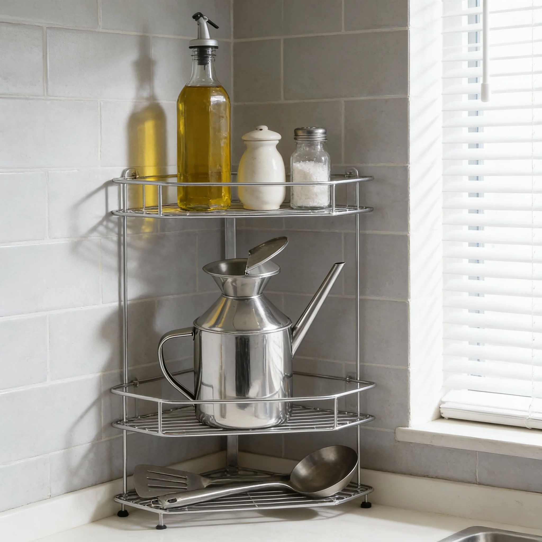 

Stainless Steel Oil Dispenser Bottle for Kitchen Olive Cooking Vinegar Soy Sauce Storage Container Restaurant Cruet Jug