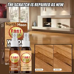 Renovation Wood Floor Complementary Color Scratch Remover Scratch Repair Agent Wood Scratch Repair Touch Up Spray