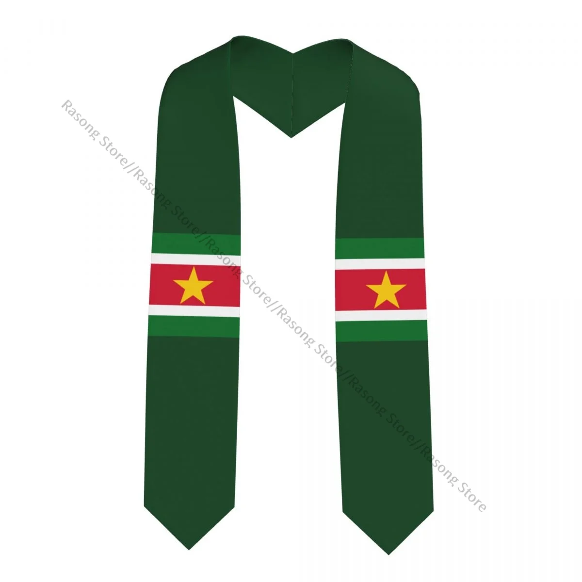 

Flag Of Suriname Unisex Adult Graduation Stole Shawl for Academic Commencements Celebration Uniform