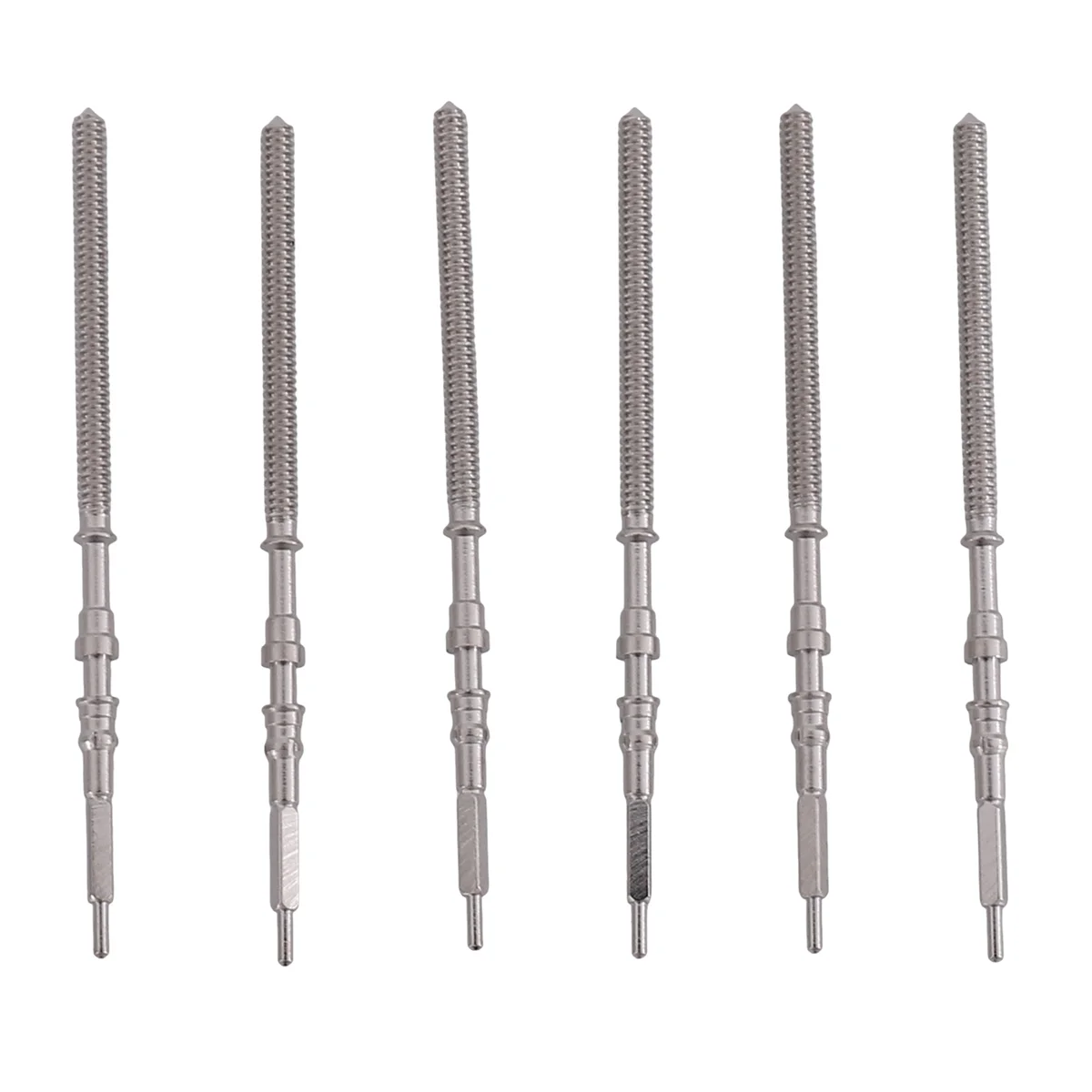 Heißer NH35 NH36 Bewegung Lenker Zubehör Core Tap Stange Bewegung Wartung Mechanische Uhr Teile 6Pcs