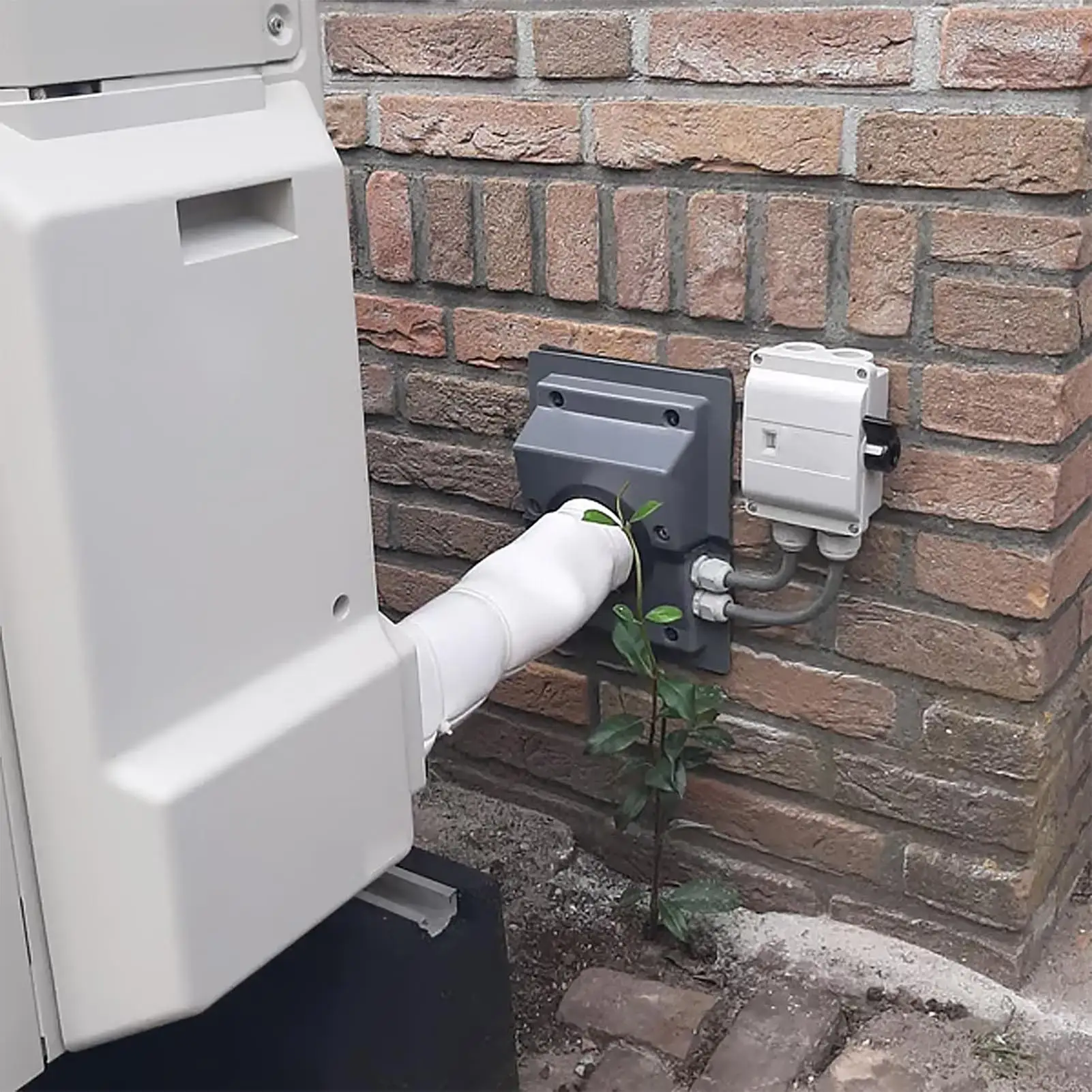 

Комплект крышек для проникновения стен и линии HVAC, изоляционная крышка медных труб HVAC, аксессуары для кондиционеров для систем Mini-Split