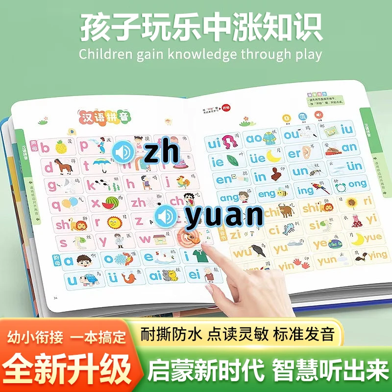 Learning Chinese Characters, Early Education with Audio Books, Children's Cognitive, Pinyin, Language & Literacy Enlightenment