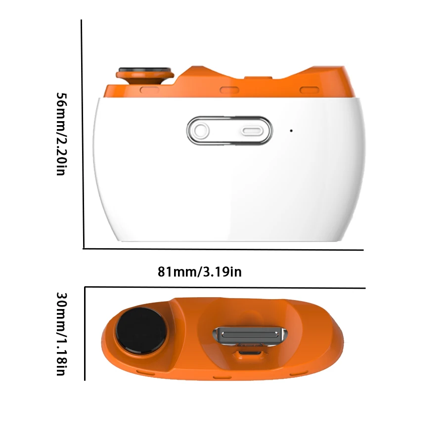 Intelligent nail trimming assistant, rechargeable electric trimmer, with automatic speed adjustment and splash-proof design