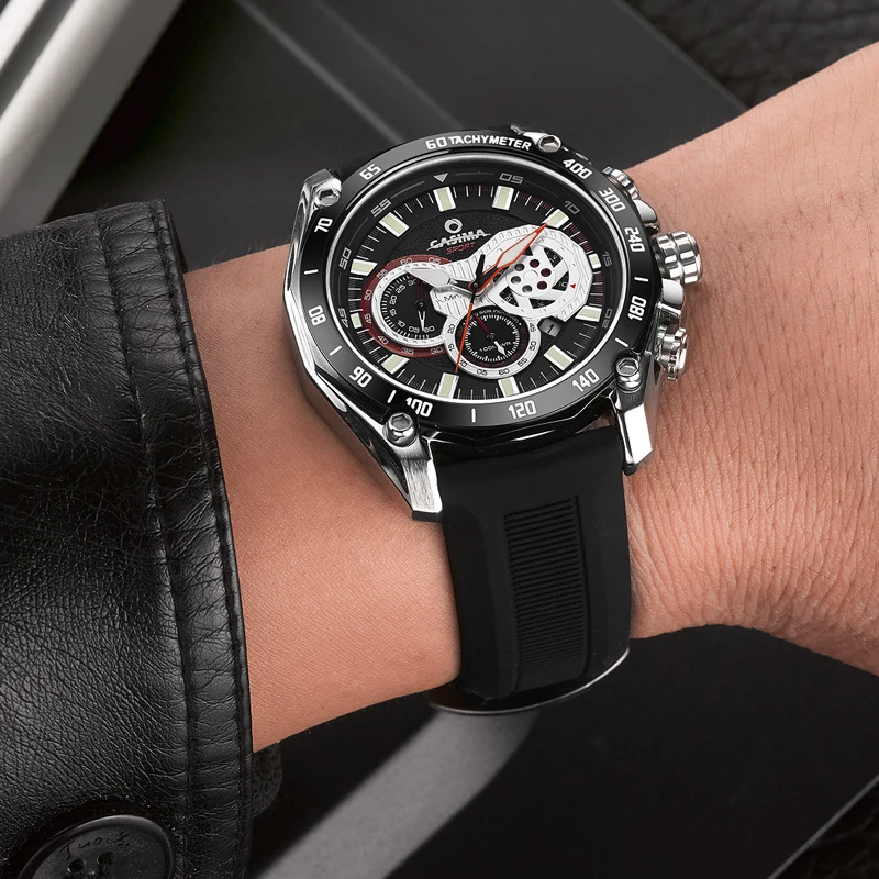 CASIMA カップルウォッチ メンズ Wports 腕時計 クォーツムーブメント 夜光 防水 シンプルトレンド モデル ST-8885-1027