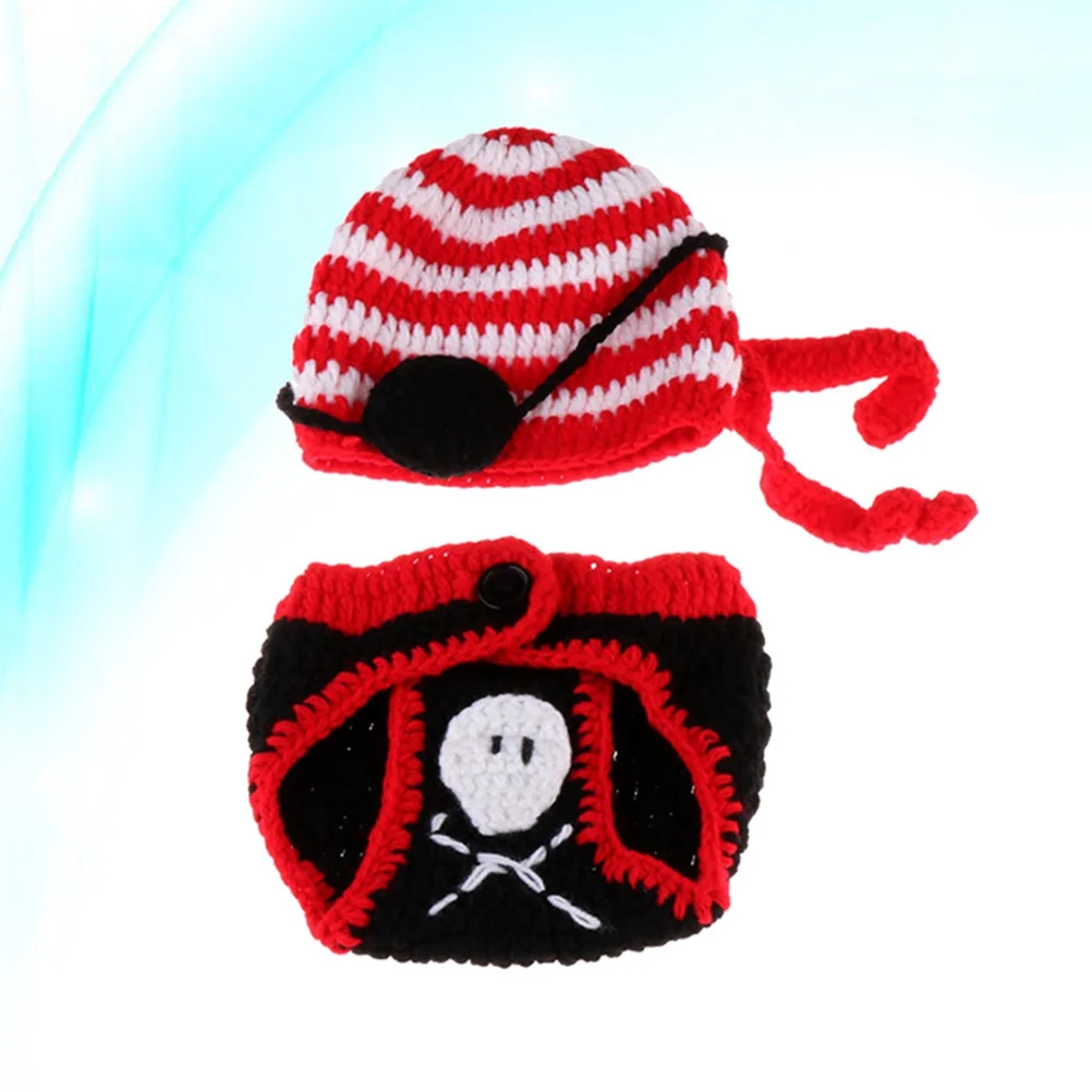 

Baby Photography Clothing Cute Handmade Knit Newborn Photo Shoot Outfit Baby Shower Gift Creative Photo Clothing