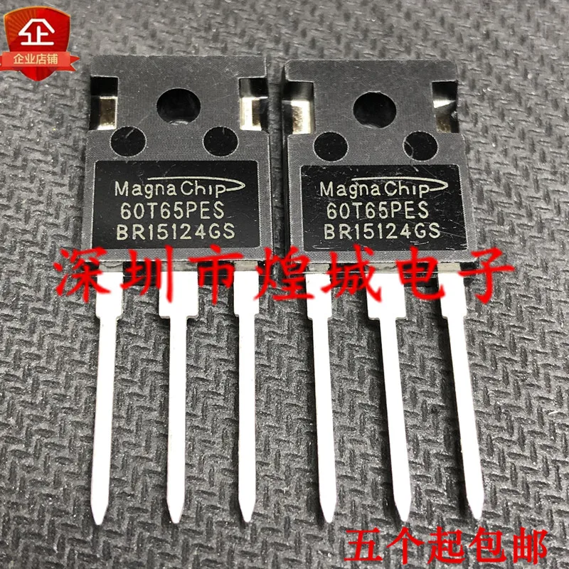 

5PCS/Lot 60T65PES MBQ60T65PES ½ TO-247 650V 100A