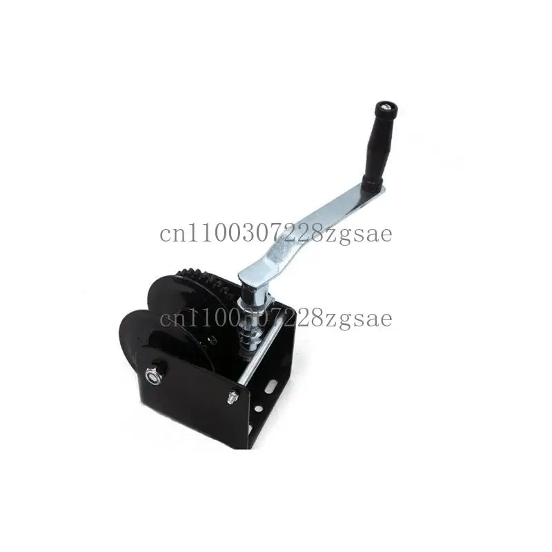 Farm water line winch, farm-specific turbine winch