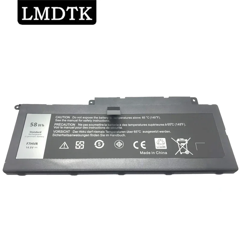 LMDTK Genuine New F7HVR Laptop Battery For Dell Inspiron 15 7537 17 7737 2CP9F 89JW7 9HRXJ 58Wh