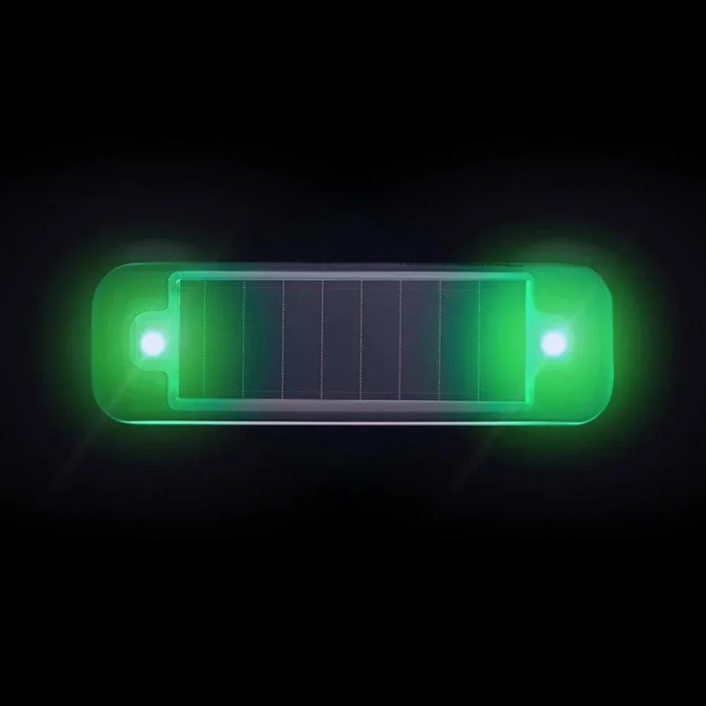 Solar-Powered Car Alarm With Flashing LED Light And Fake Anti-Theft Signal Automatic Work At Night Without A Switch