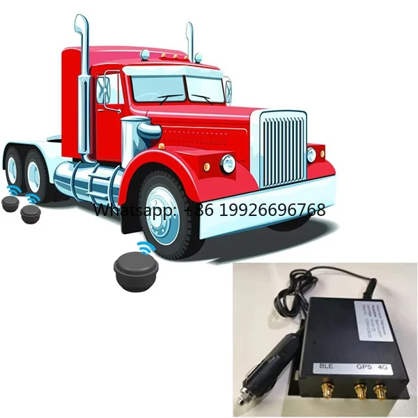 

RV TPMS Truck Trailer 4g Truck TPMS GPS Tire Pressure Monitoring System