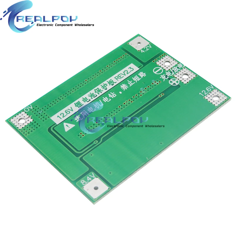 3S 40A BMS 11.1V 12.6V 18650 lithium battery protection Board with balanced Version for drill 40A current Enhance/Balance