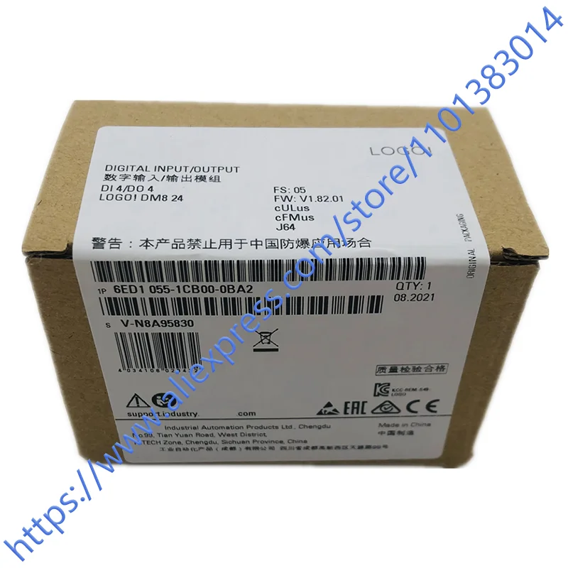 

100%NEW ORIGINAL 1 Year Warranty 6ED1055-1CB00-0BA2 6ED1 055-1CB00-0BA2