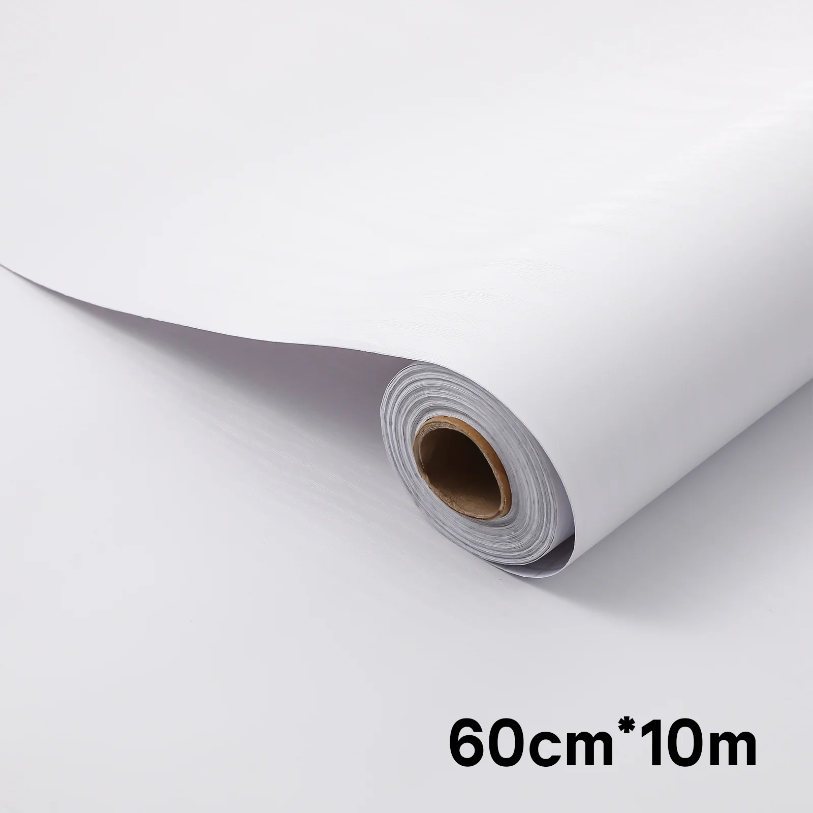 1 Roll Pure Color Wallpaper Self Stick Modern Matte Finish Removable Paste Free Wall Covering for Home Office Furniture