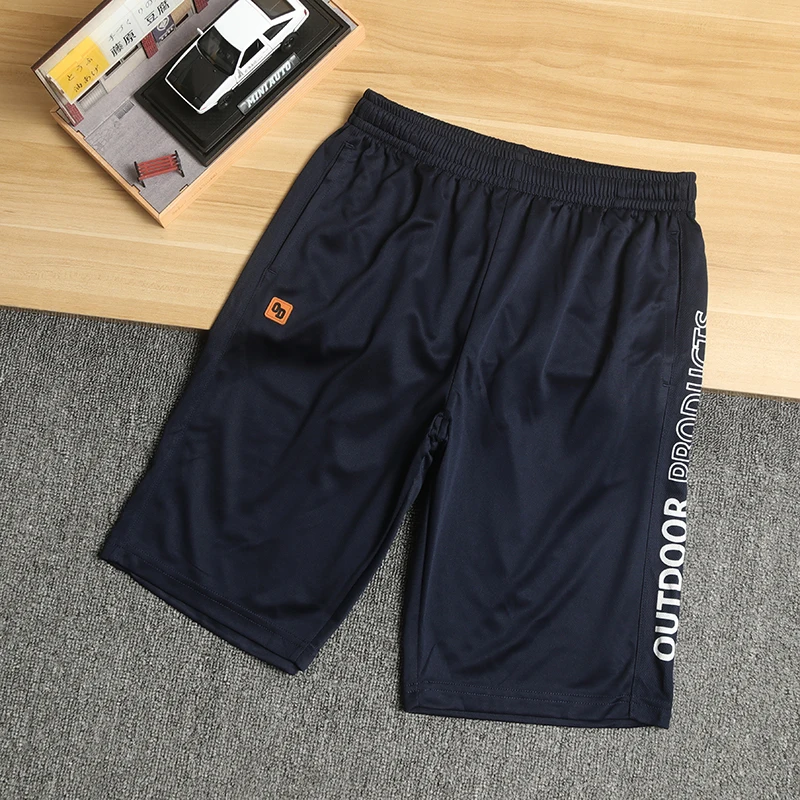 

Qui Dry Smooth Breathable Men's Summer Sport Running Baskeall Five-Quarter orts Casual Pants Trendy Straight Leg Trousers