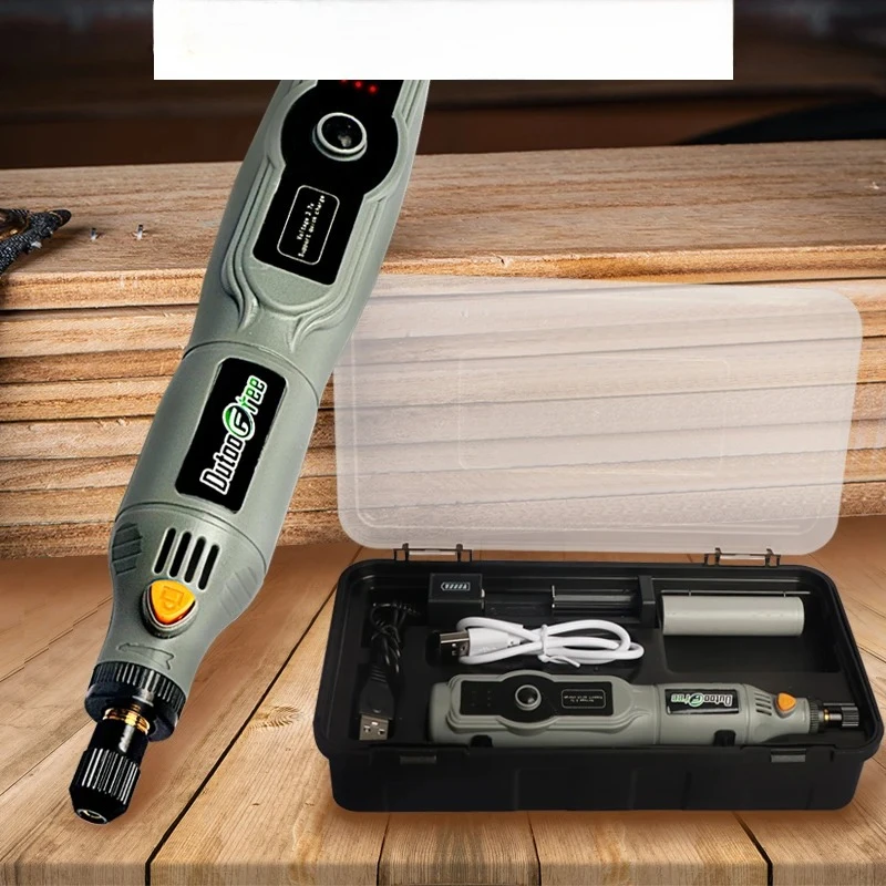 Electric Mini Electric Grinder Small Handheld Grinder Polished Jade Punching Cutter Wireless Charging Engraving Pen