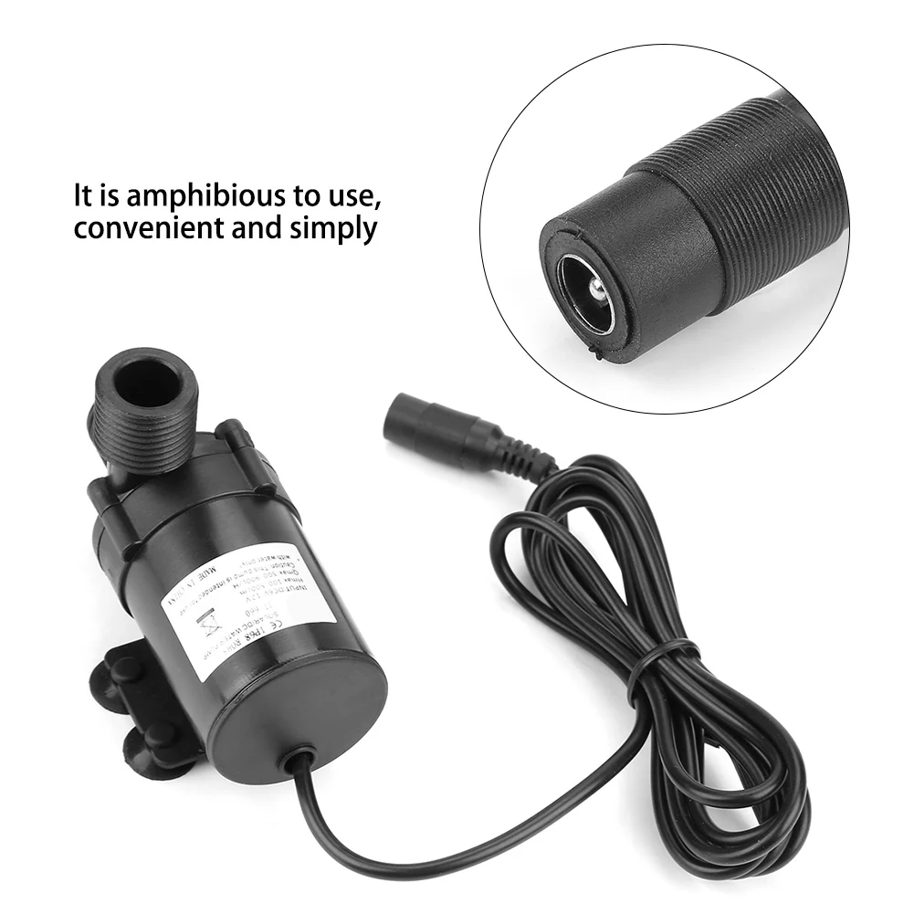 

Water Pump, JT-660D-12 DC Water Pump, Mini DC Brushless Water Pump for Solar Water Heater 12V 0‑80℃