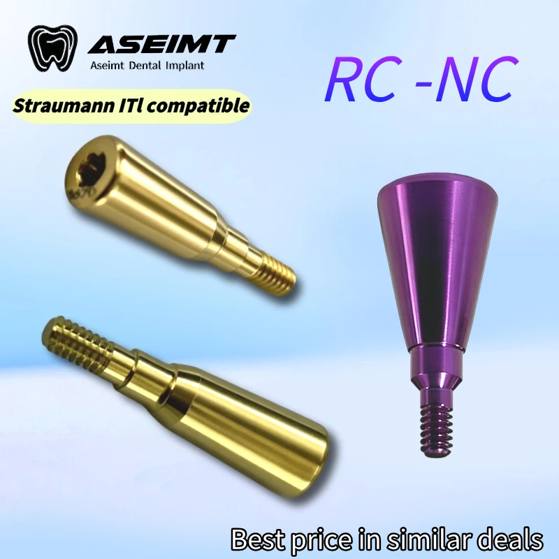 

ASEIMT Titanium Grade 5 Healing Abutment for Straumann Professional OEM-ODM Medical Dental Consumables Made in Factory Direct