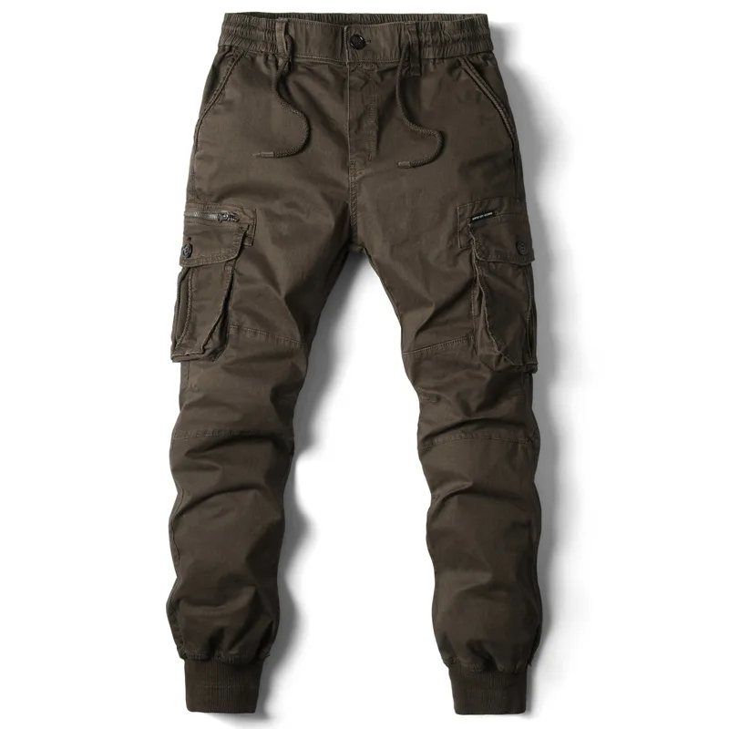 2025 New Cargo Pants Men Jogging Casual Pants Cotton Full Length Tactical Military Pants Trousers