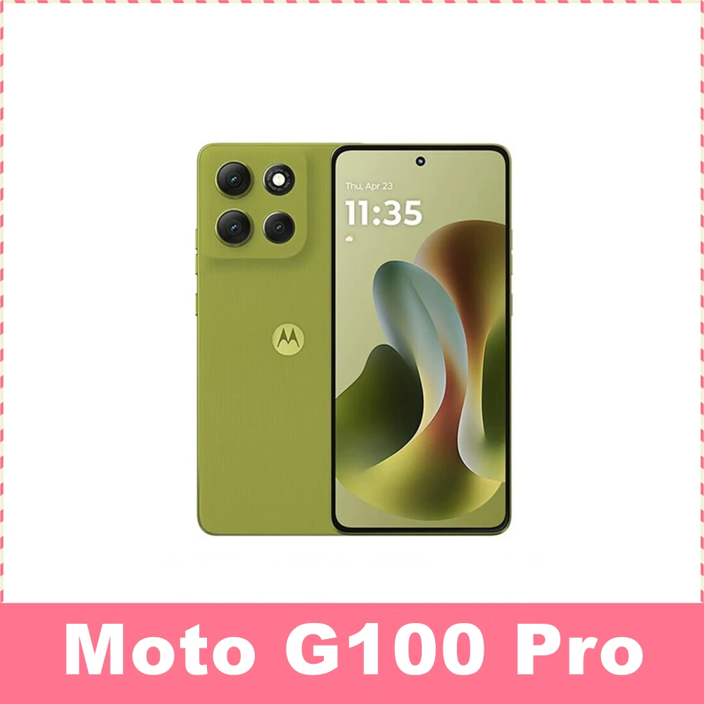 Motorola Moto G100 Pro Dimensidad 7300 6.7 Inch 2712*1220  pOLED 120Hz 6720mAh Android 15