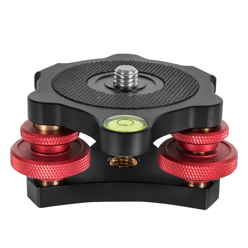 Tripod Head Speedy Leveling Base Horizontal Adjustment Base FOR Canon Nikon DSLR Camera Tripod and Monopod