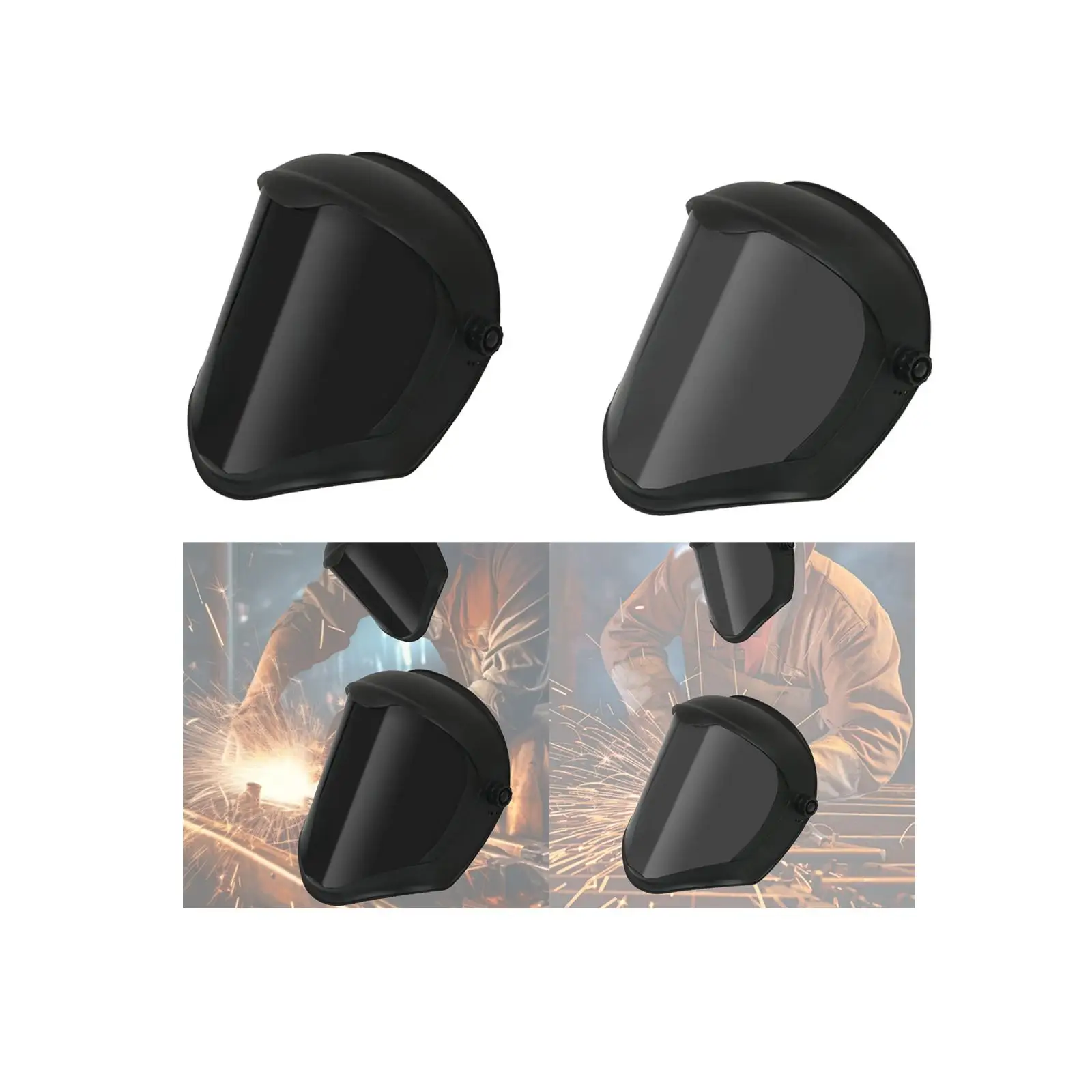 غطاء حماية كامل للوجه مضاد للرذاذ، غطاء وجه متعدد الوظائف لتقليم الحدائق، صناعة الصلب، غابات ساحة المزرعة