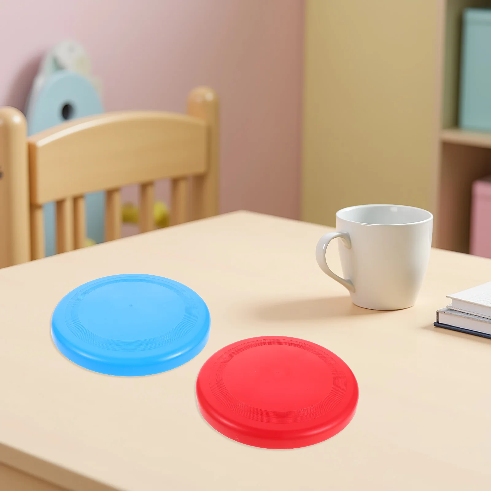 قرص طائر للأطفال مصنوع من مادة معاد تدويرها صديقة للبيئة يعزز التنسيق بين المهارات الحركية والنشاط البدني الممتع