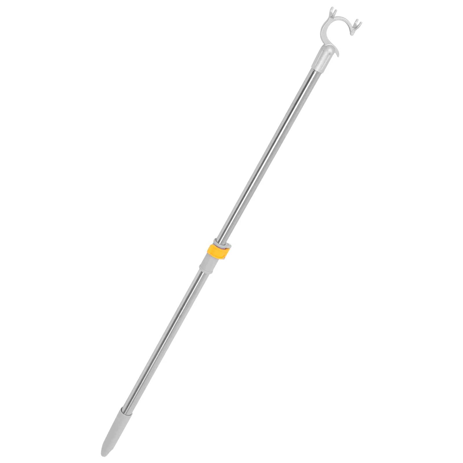 Portable Adjustable Telescopic Stainless Steel Clothesline Pole Retractable Hanger Support Rod for Balcony Drying Lightweight